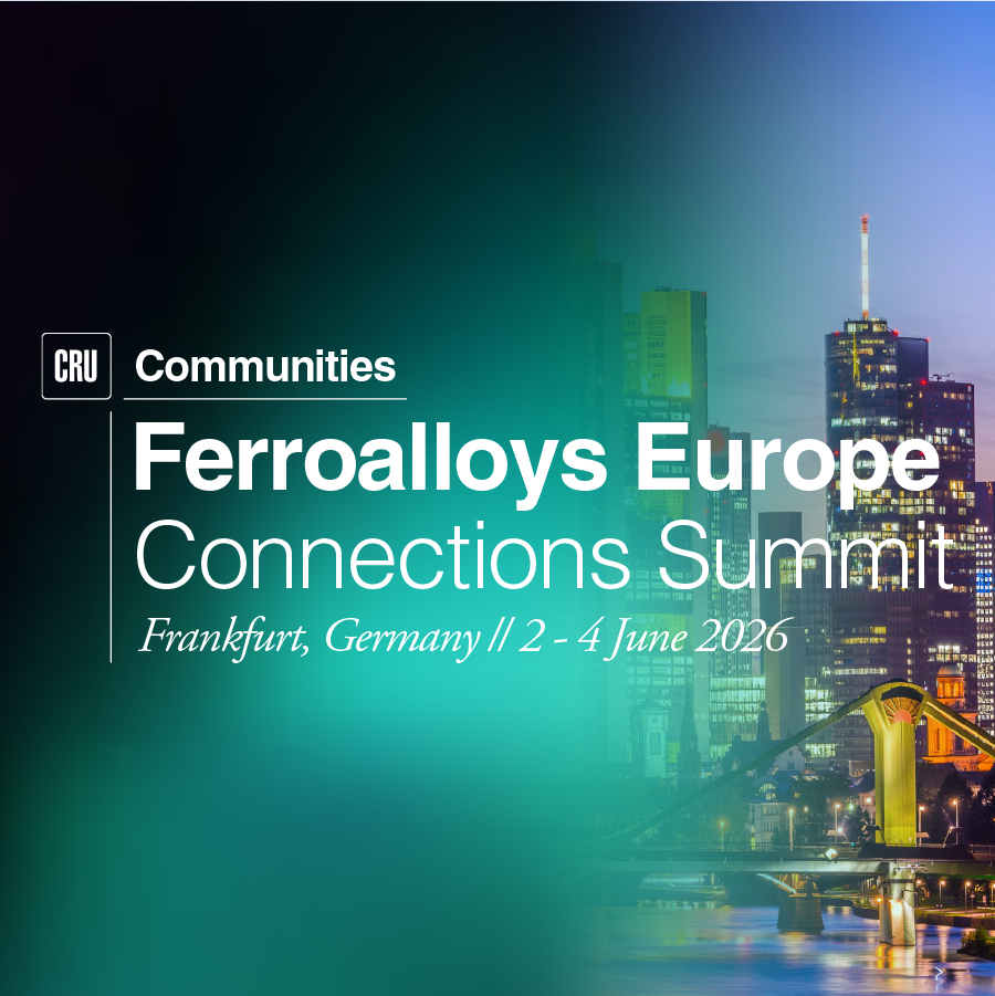 CRU Ferroalloys Europe Connections Summit 2026