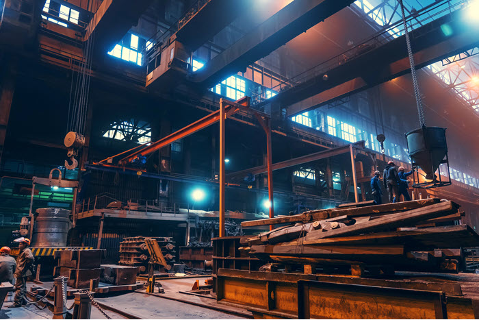 Steel plant