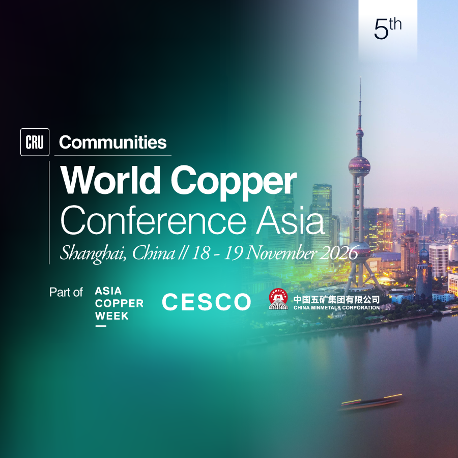 CRU World Copper Conference Asia 2026
