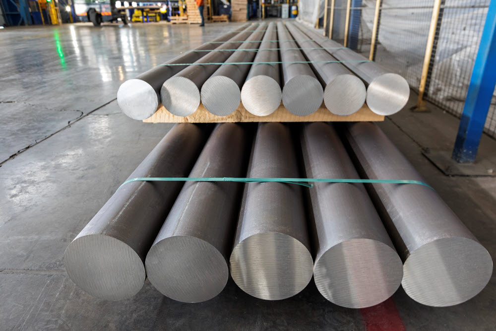 Aluminium rods