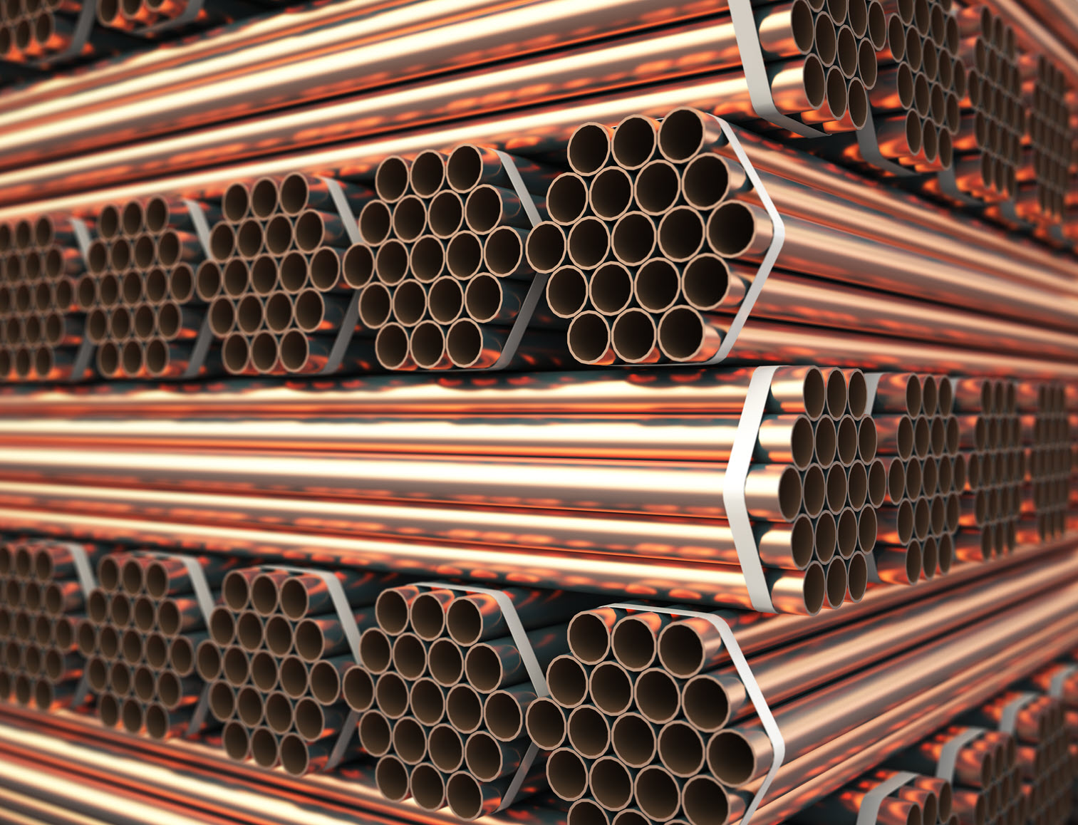 Copper tubes