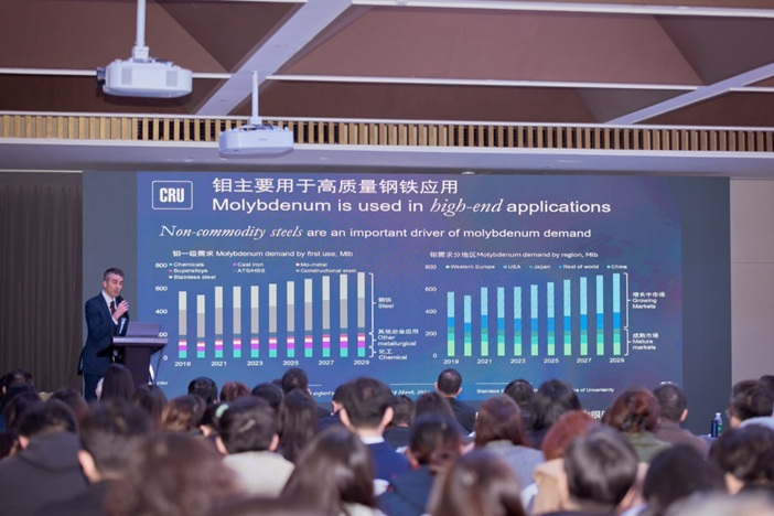 Audience attending a presentation at CRU’s Multi-Commodity Seminar in Beijing 